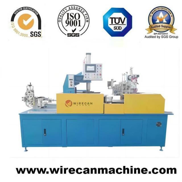 Automatic Cable Coiling and wrapping machine
