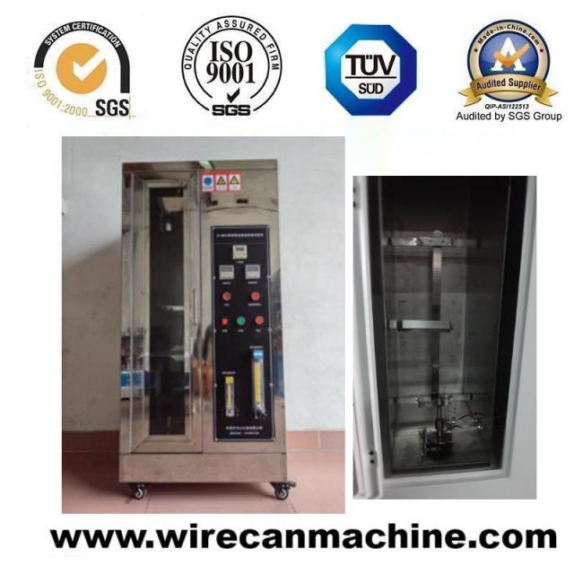 Optical cable flame retardant test machine/Vertical flammability test chamber