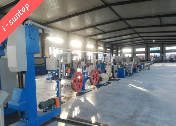 Cable Sheathing Extrusion Machine Fiber Optic Cable Production Line